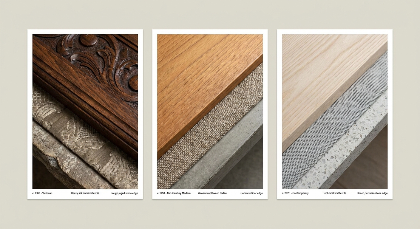 How formal dining chair proportions changed between historic and modern rooms