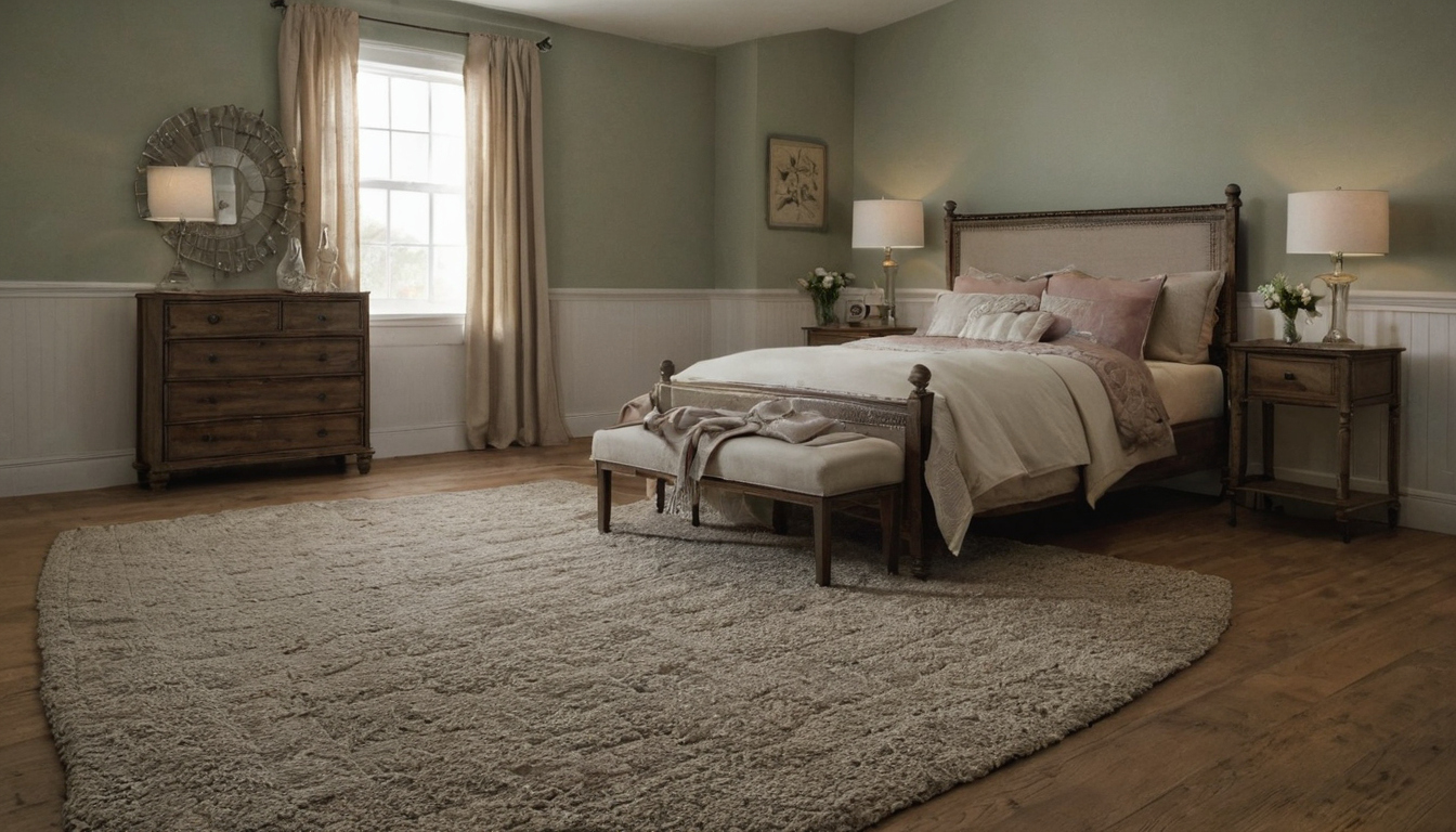 Practical visual for How should a bedroom be measured before choosing a rug size