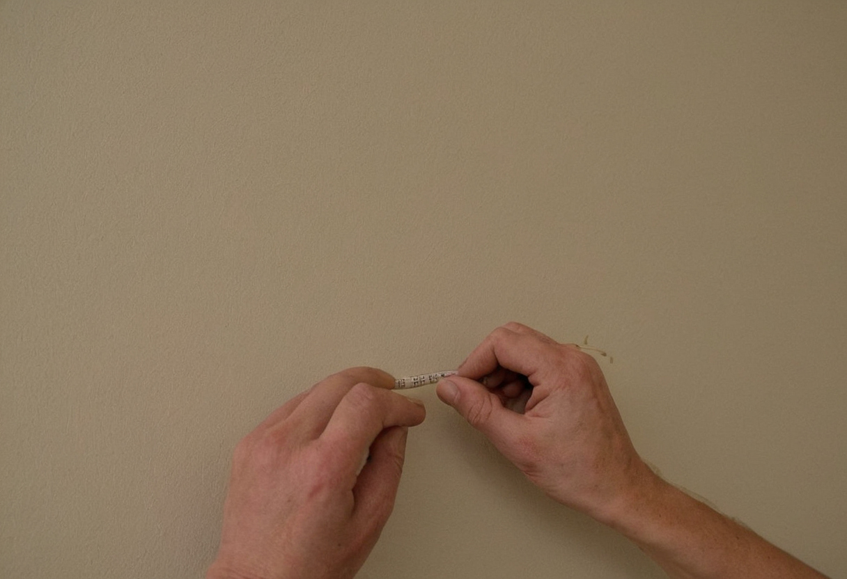How do you calculate the total move-out deduction for a multi-frame gallery wall